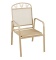 garden mesh stacking chair outdoor furniture 