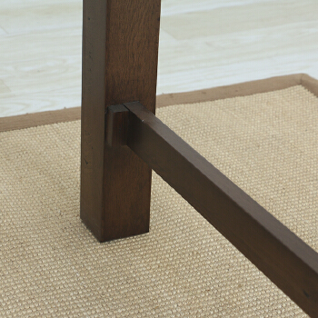 American solid wood furniture three drawer study table 