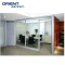 Double glass Australian standard aluminum swing doors for building 6095