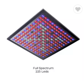 45W LED Grow Lights 380~740nm IR UV Hanging Plant Growing panel Indoor Garden Greenhouse and Hydroponic Aquatic led plant light 