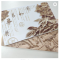 600mm Width Moisture Proof WPC Wallpaper Tablilla PVC For Home Decor 
