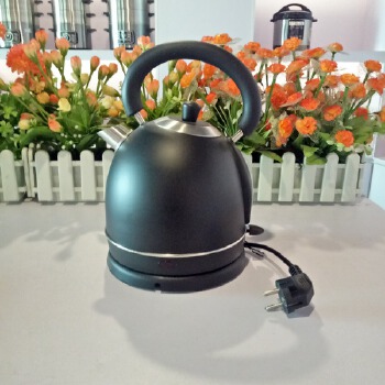 1.8L #201 SS Black lid electric kettle ractor orange electric blender juicer machine