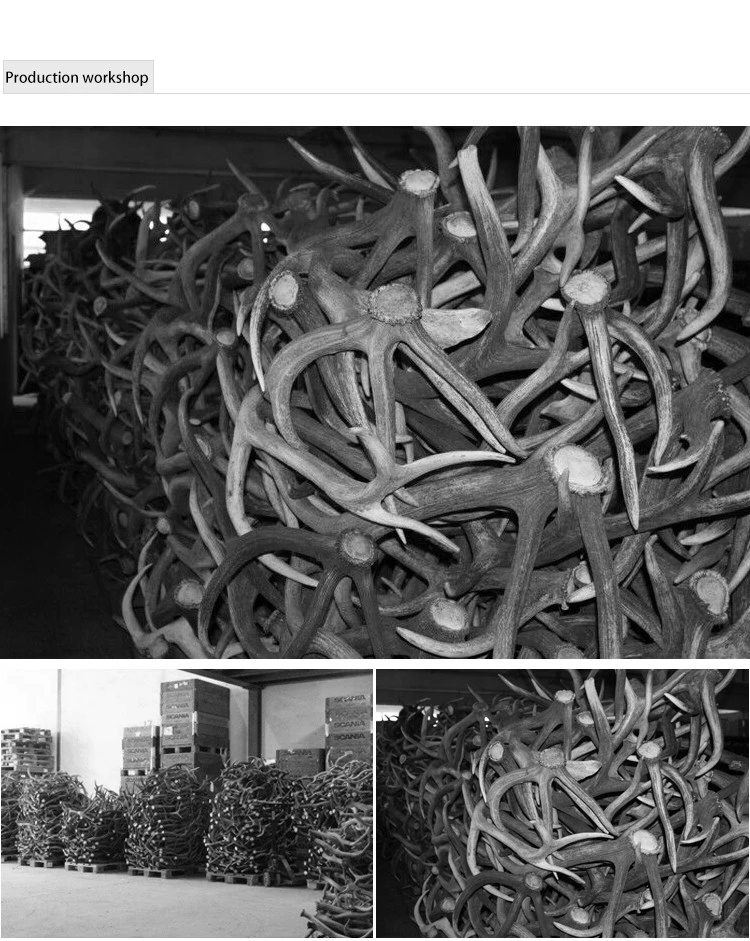 cottage style antler flush mount ceiling light fixture for living room bedroom and dinning room