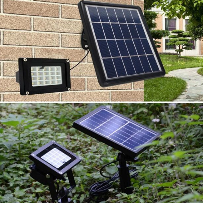 color changing outdoor solar flood light