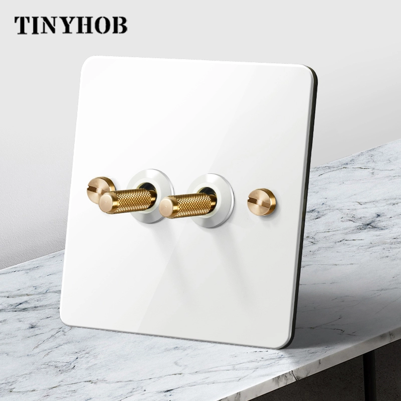 Wall switch Vintage ceramics toggle switch 220V 1GANG Light Switch for living room Creative artistic designing SW-1497