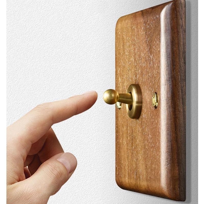 Wall switch Vintage ceramics toggle switch 220V 1GANG Light Switch for living room Creative artistic designing SW-1497