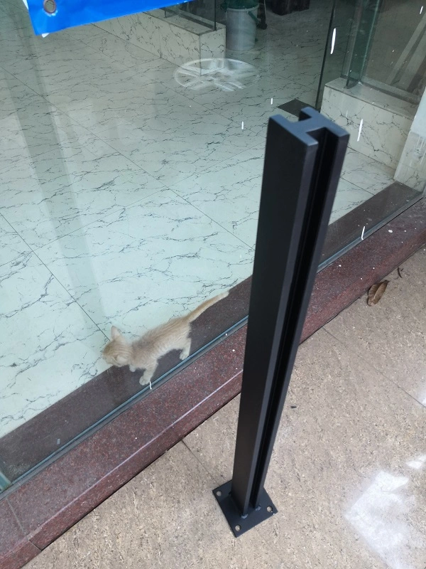 New Designs Balcony Punched Aluminum Veneer Balustrades Handrails