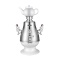 hot big stainless steel electric turkey tea kettle set samovar semaver pot