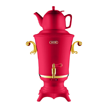 Home Appliances Electric Double Tea Kettle Turkish Samovar 110v 