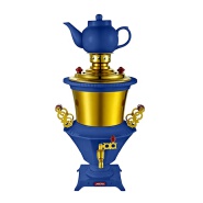 modern imperial stainless steel electric iranian russian turkish tea kettle samovar