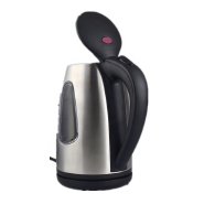 stainless steel with window and filter cordless stainless steel kettle 
