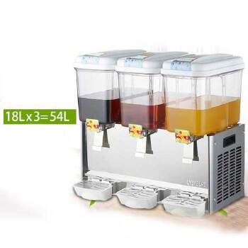 Cold drink machine commercial / fully automatic three-cylinder tea beverage juice machine / stirring hot 