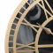 China Supplier Custom Luxury Metal Roman Mirror Wall Clock For Decoration 3 buyers