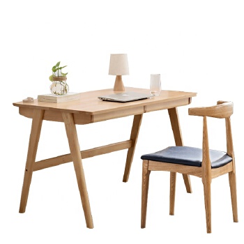 Office Desks m302,modern kids solid wood study table and chair natural for bedroom 