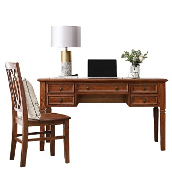 Office Desks  m321,Vintage Writing Desk 1 Large Drawer Pc Laptop Console Table Industrial Furniture