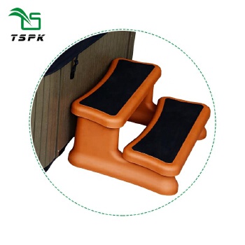 Outdoor Furniture Pp Material Plastic durable anti-skidding Spa Hot Tub Steps