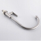 SUS304 stainless steel deck mounted brushed cold single kitchen tap mixer faucet for sink 