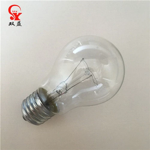 a55 a58 a60 bulb 100 watt edison bulb incandescent glass bulb e27 electric light with a wire filament visible light incandescenc