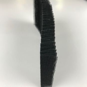 PP Plisse Insect Screen/ Pleated Wire Mesh /black Folding Net Window