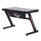 gaming computer desk led lights inside for young and racing gamer PC desk 