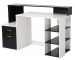 Simple wooden home office furniture reception desk office desks with drawer 