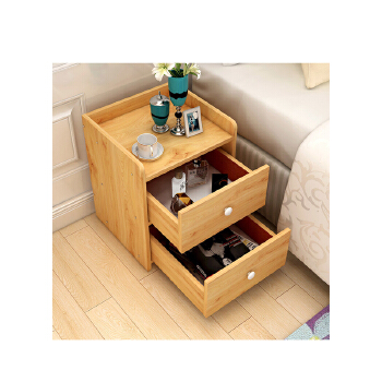 Rococo Style Wooden Bedroom Furniture Set With Hotel Nightstand Small Tables Bedside Modern