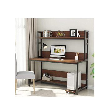 Luxury Bedroom Black Office Table High Tech Executive Wood Modern L Shaped Computer  Gaming  Desk