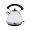 High quality retro rose gold and black color big capacity 1.7L elegance kettle Family use Stainless steel Dry boil protection