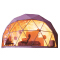 Outdoor camping inflatable big air dome house geodesic white dome tents for sale 