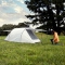 Family camping tent for 3 people two-way entrance hall sun-proof and rain-proof outdoor home tent 