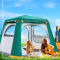 Double-sided automatic tent large 6-8 person outdoor hiking camping double tent 