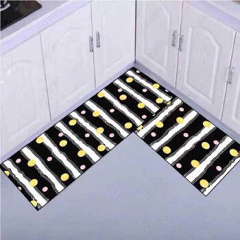 Cheap and high quality factory can wash away the wool 3D printed windowsill, kitchen carpet area rug 