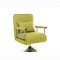 Popular Modern Design Office Sofa Chair 360 Degree Rotation Metal Base Comfortable Sofa With Armrest