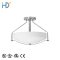 Contemporary Surface Mounted Chandelier Frosted Opal White Glass Fixtures Ceiling Light