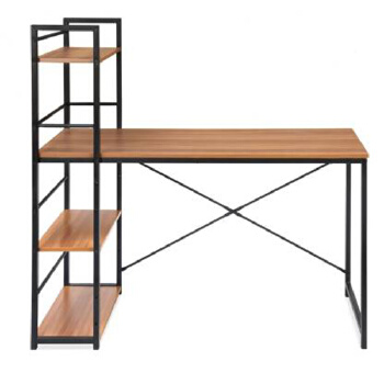 Movable Storage Children Furniture Table Adjustable Table To Study Table And Bookshelf With Tables