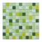 hot sell Kitchen Wall Stickers Green Colored Swimming Pool Tiles Linear Glass Mosaic