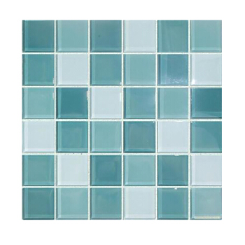 High quality hot sale blue glass mosaic swimming pool tiles inside and outside pool
