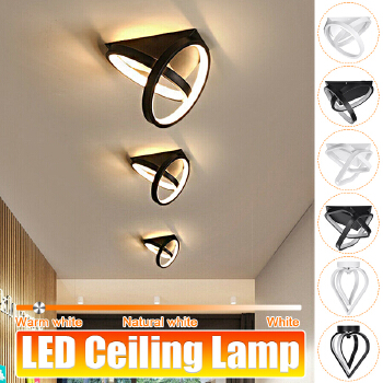 Acrylic Modern Bedroom Mounted Fixture Led Ceiling Lighting Lamp For Decorate
