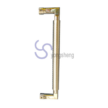 Stainless Steel Solid Bar Satin Polished Pull Handles With Milled Dimples With Anti-fingerprint Effect For Single-sided Use