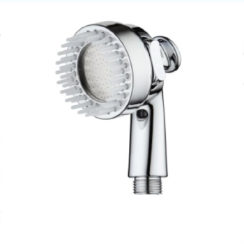 ABS chrome spa massage durable single enhance handheld shower head shower rain head