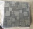 Grey granite mosaic tile sheet french pattern for paving stone