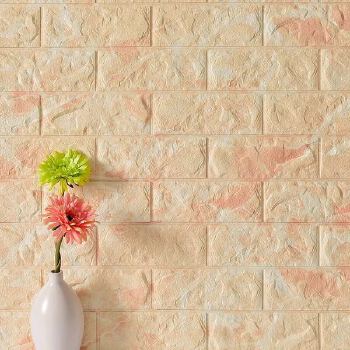 Art brick deco cushion decorative wall panels for balcony wall textured wallpaper uv coating slat wall panel