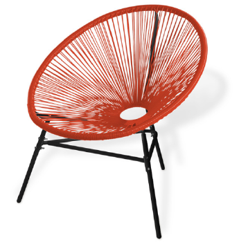 Outdoor balcony rattan leisure egg chair home courtyard indoor backrest