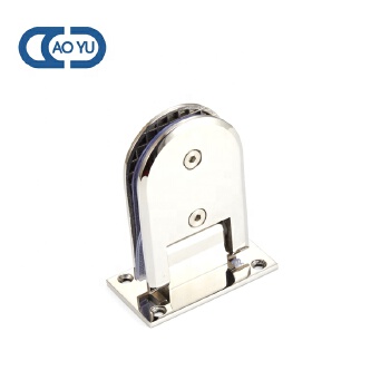 Shower Glass Door Hinge High Quality Stainless Steel 90 Degree Hinge for Bathroom Glass Door