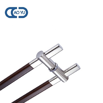 Bathroom Glass Door Stainless Steel Double side Long Door Handles for Glass Sliding Door