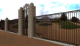 Luxury design,villa garden fence and gate wrought iron main entrance outdoor fence 