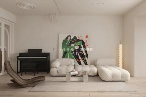 Modern design of teachers' apartment