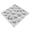 Decorative board interior wall panelling fireproof PVC 3d board panel for living room self easy install adhesive wallpaper