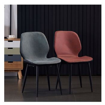 Beautiful Nordic Bistro Accent Swivel Garden Casual Cantilever Dining Chairs Furniture