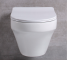 Rimless water save wall hung toilet ceramic hung toilet wall mounted bathroom 